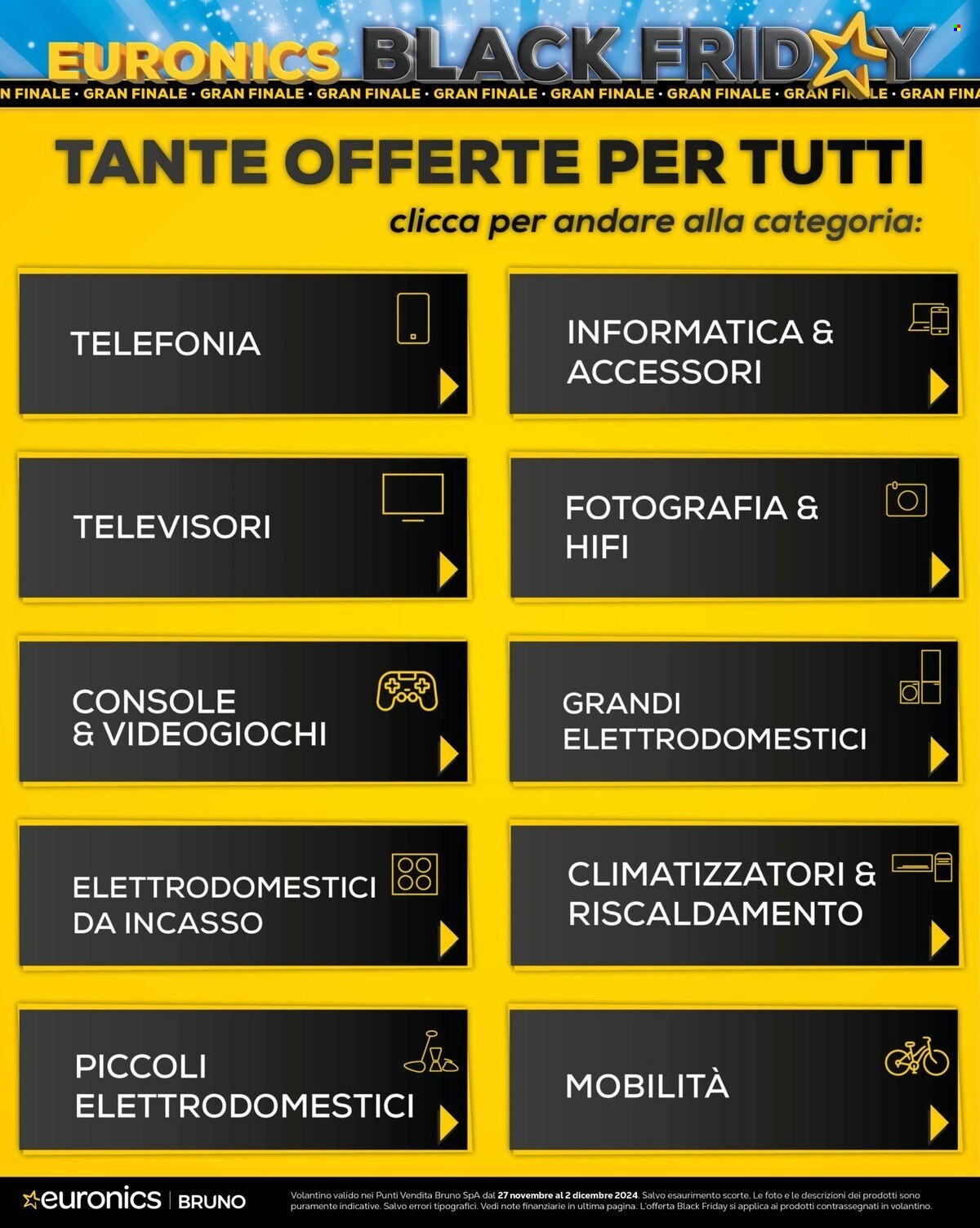 Volantino Euronics - 27/11/2024 - 2/12/2024. Pagina 2