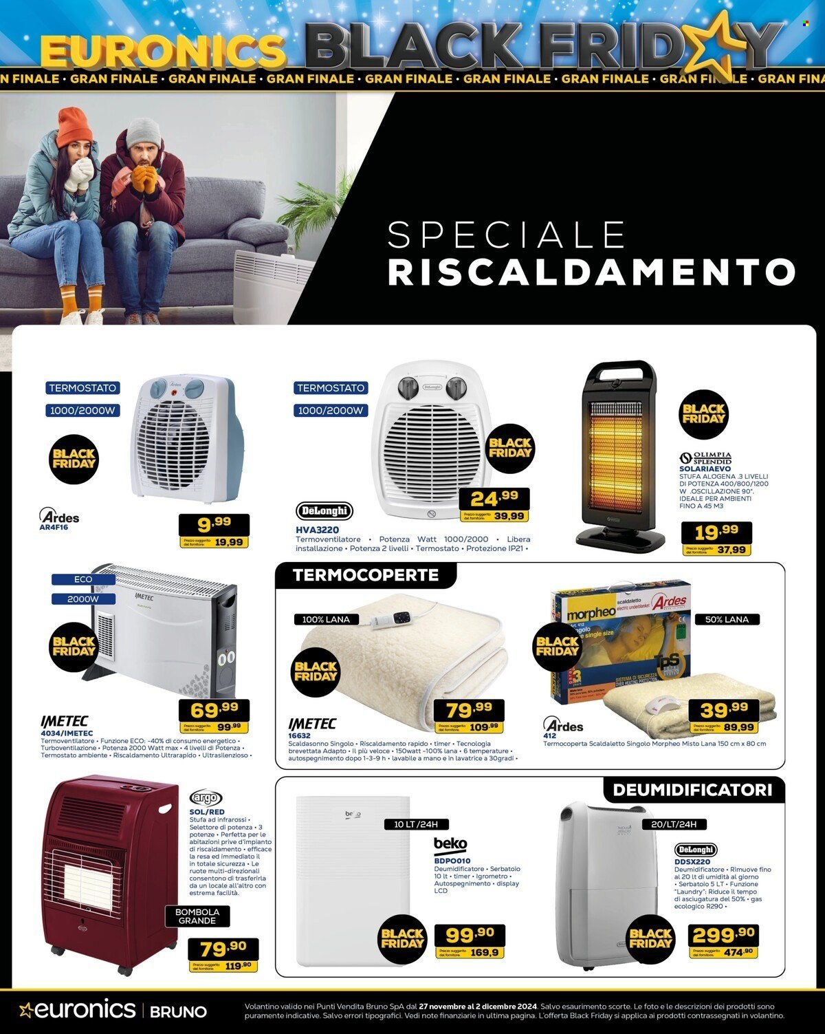 Volantino Euronics - 27/11/2024 - 2/12/2024. Pagina 33