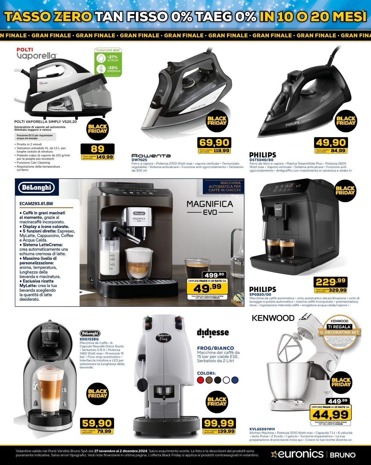 Volantino Euronics - 27/11/2024 - 2/12/2024. Pagina 36