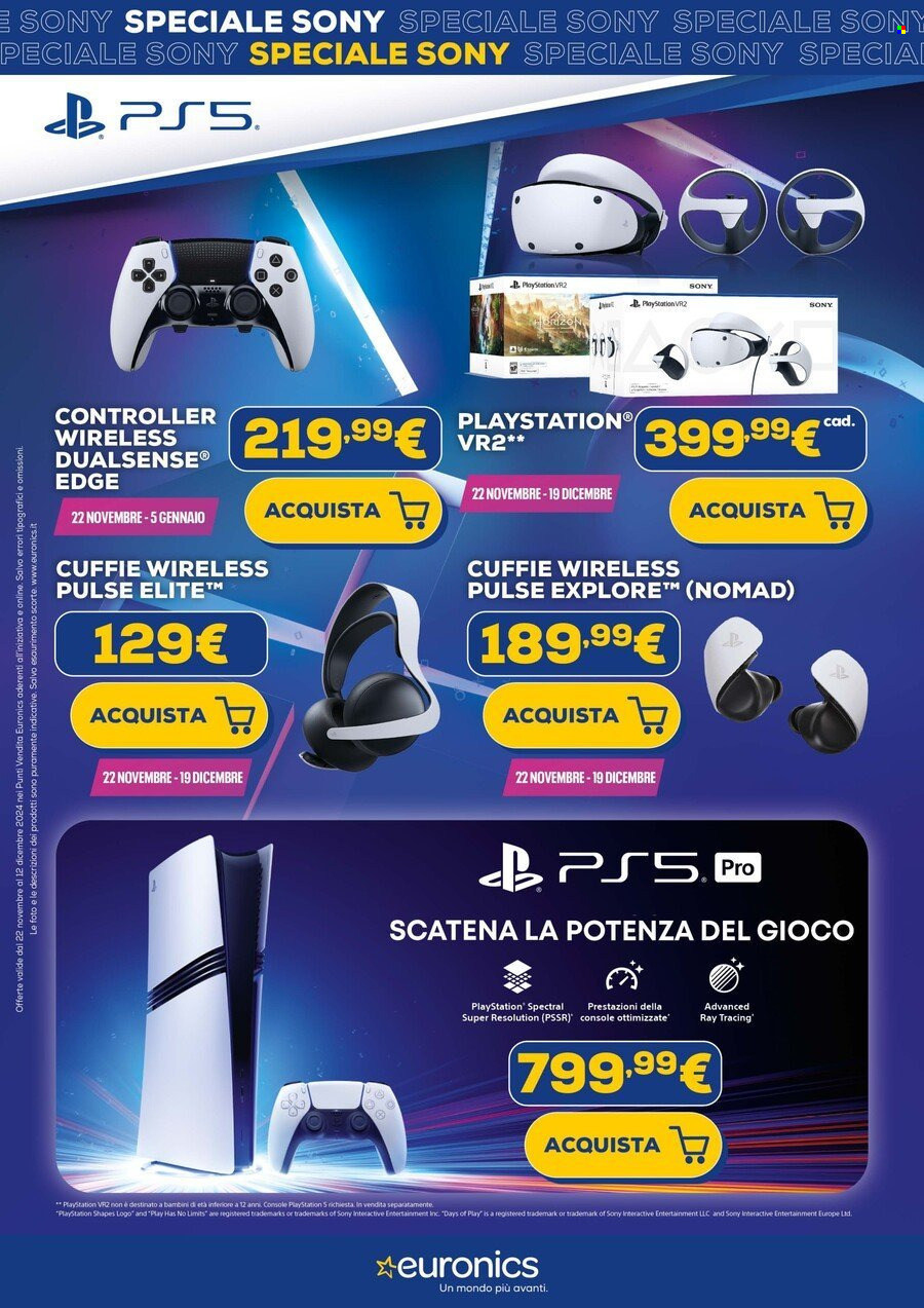 Volantino Euronics - 27/11/2024 - 12/12/2024. Pagina 2