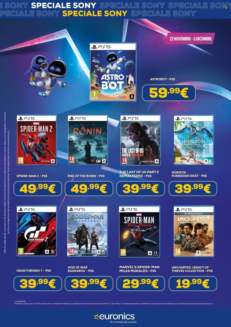 Volantino Euronics - 27/11/2024 - 12/12/2024. Pagina 4