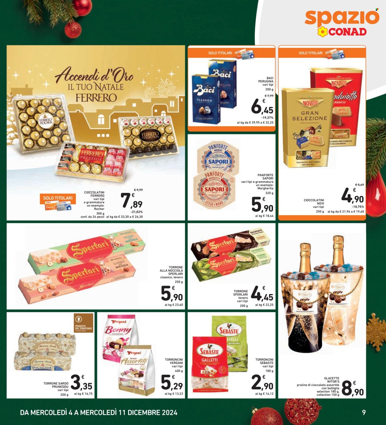 Volantino Spazio Conad - 4/12/2024 - 11/12/2024. Pagina 9