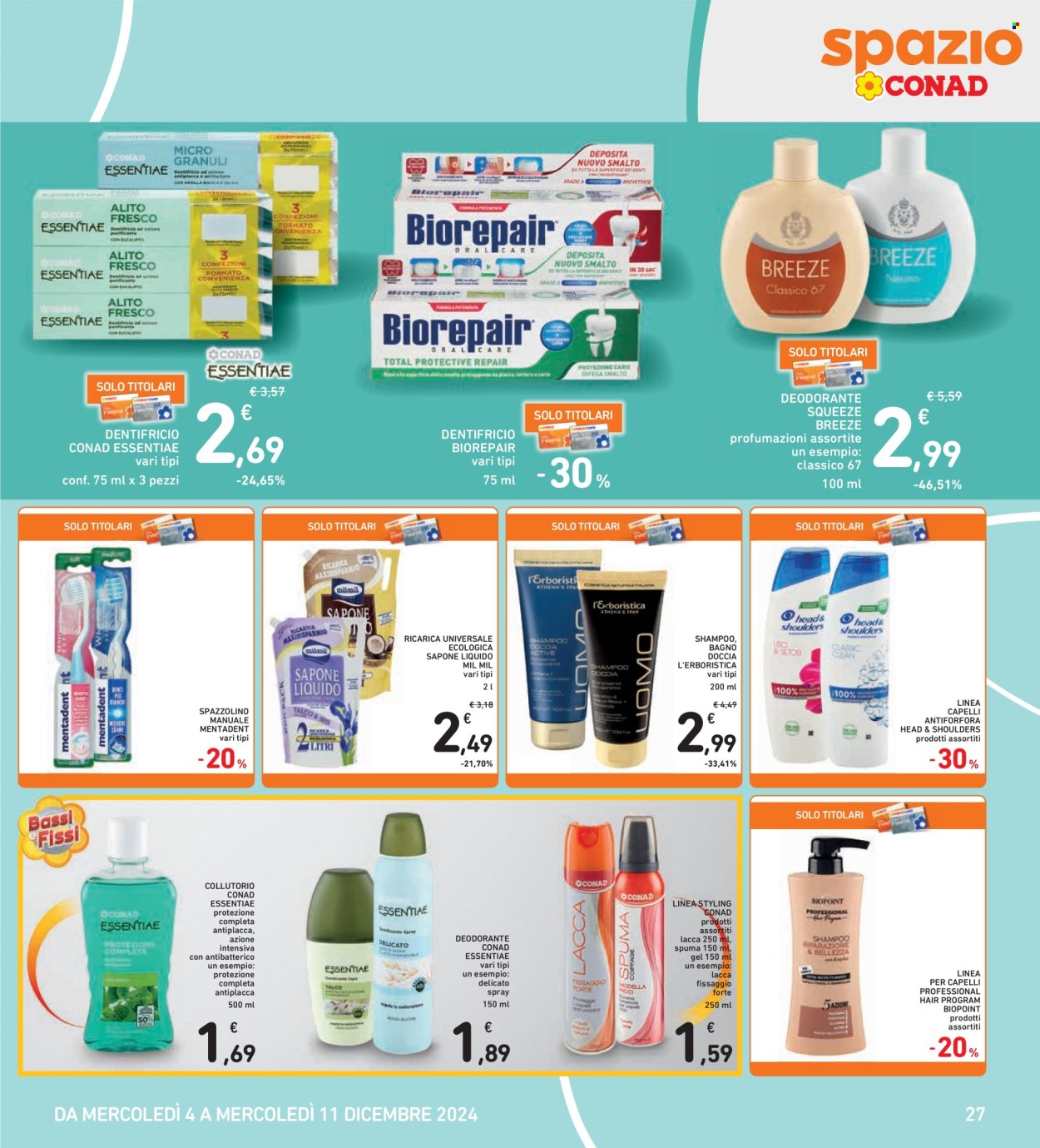 Volantino Spazio Conad - 4/12/2024 - 11/12/2024. Pagina 27