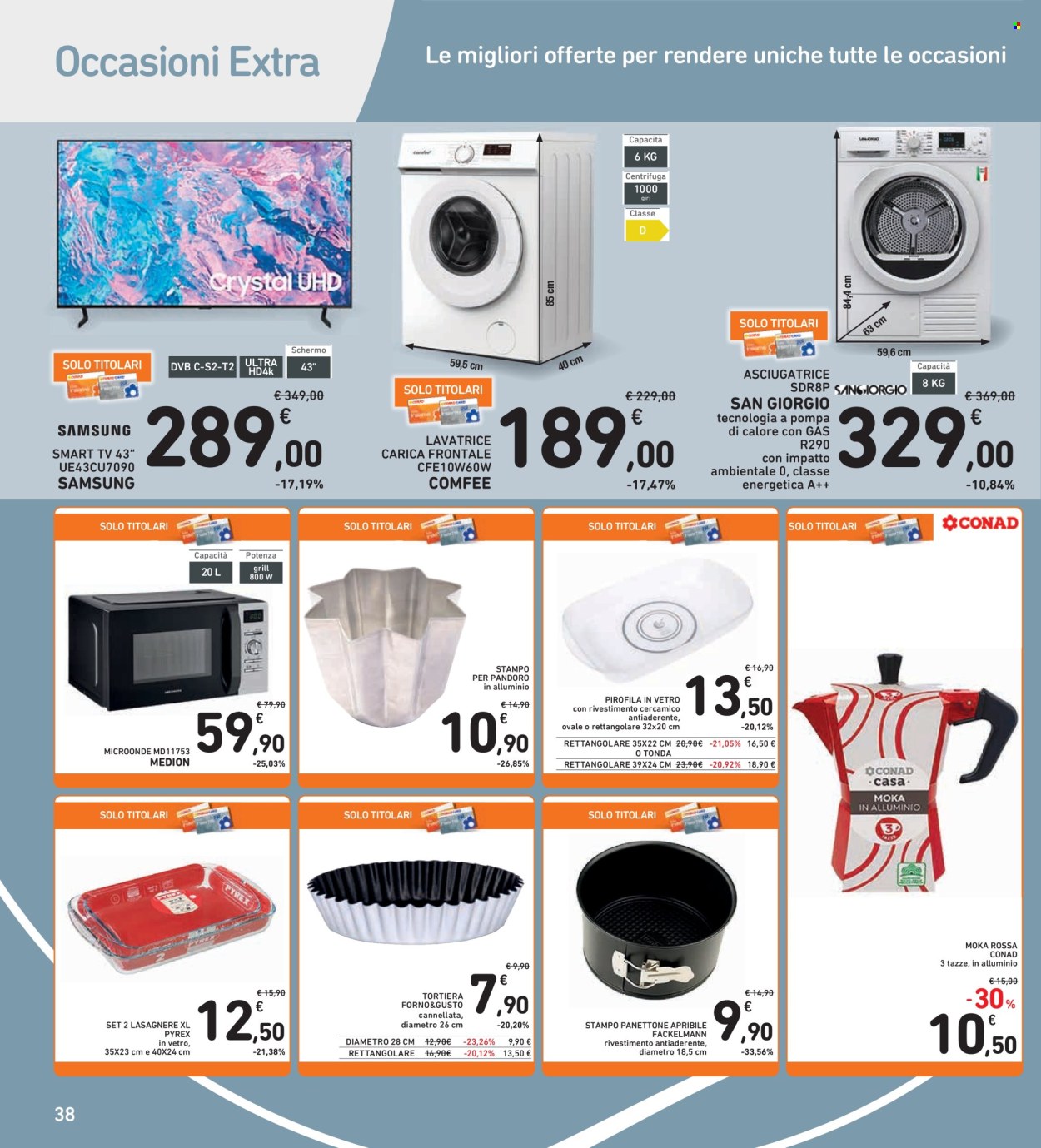 Volantino Spazio Conad - 4/12/2024 - 11/12/2024. Pagina 38