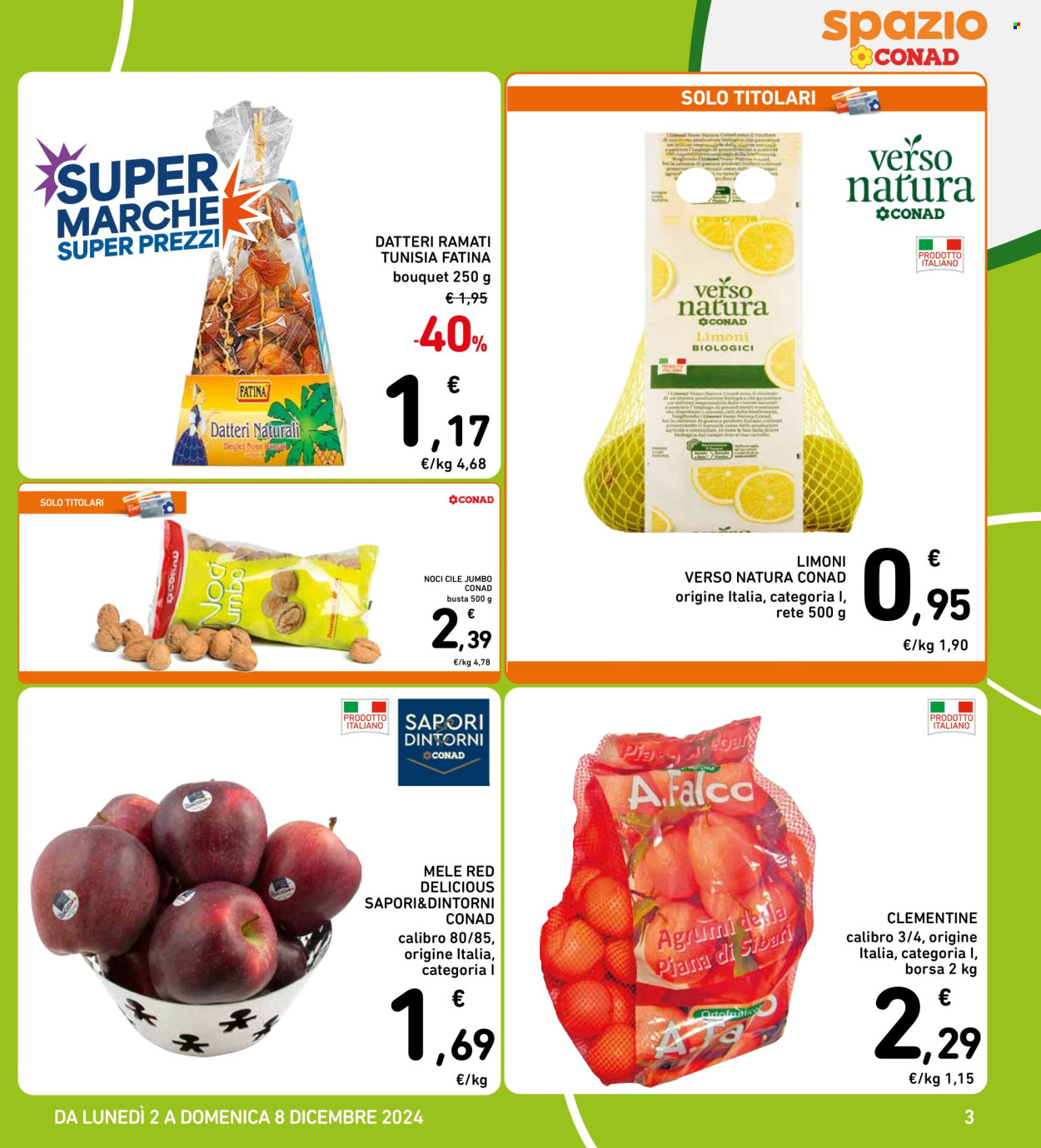 Volantino Spazio Conad - 2/12/2024 - 8/12/2024. Pagina 3