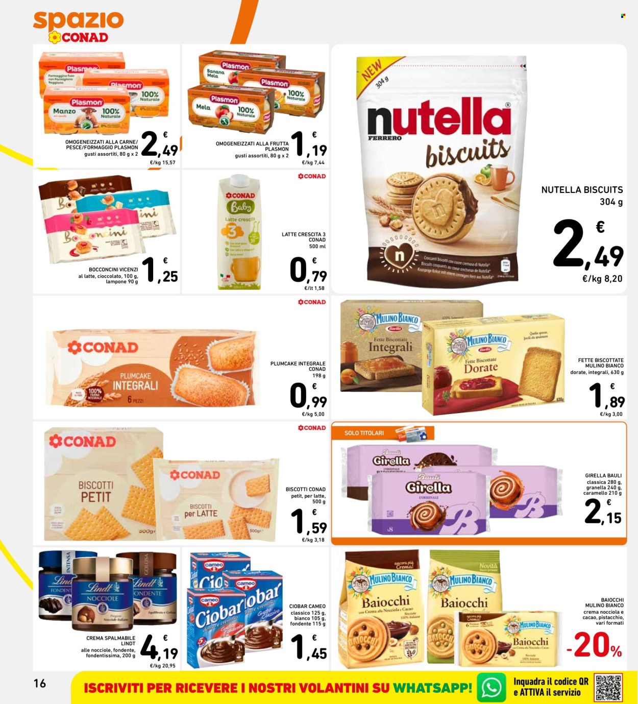Leták Spazio Conad - 2.12.2024 - 8.12.2024. Strana 16