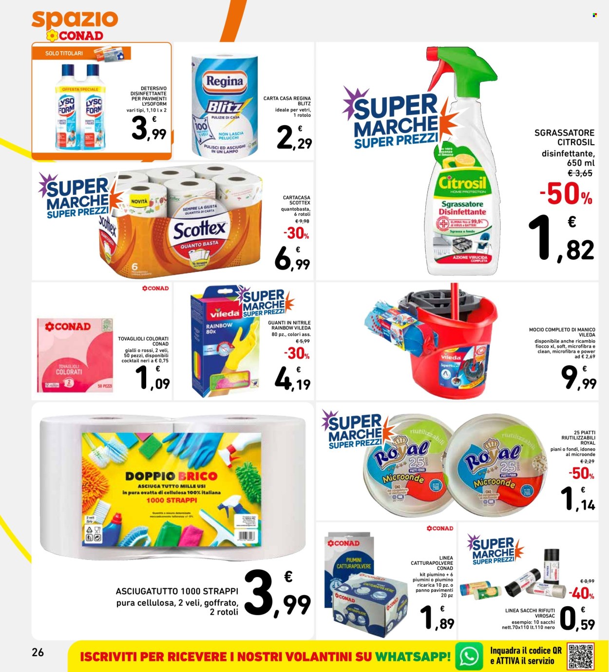 Leták Spazio Conad - 2.12.2024 - 8.12.2024. Strana 26