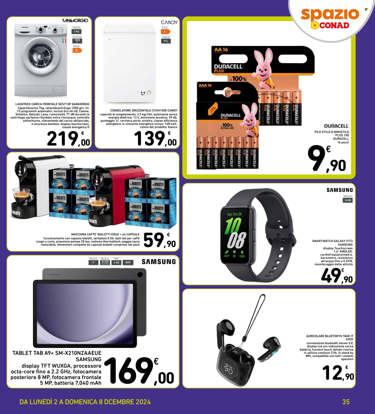 Volantino Spazio Conad - 2/12/2024 - 8/12/2024. Pagina 35