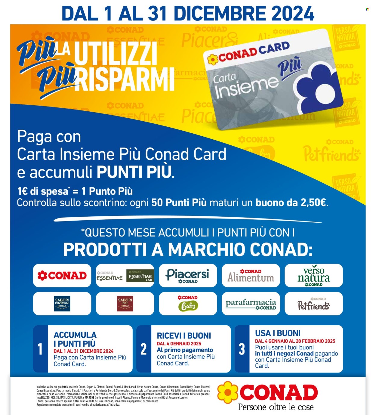 Leták Spazio Conad - 2.12.2024 - 8.12.2024. Strana 39