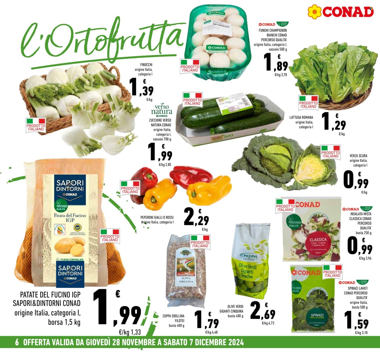 Volantino Conad - 28/11/2024 - 7/12/2024. Pagina 6