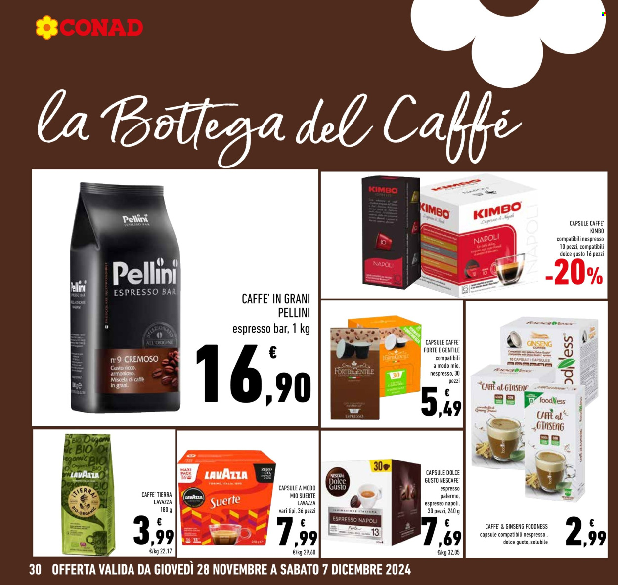 Volantino Conad - 28/11/2024 - 7/12/2024. Pagina 30