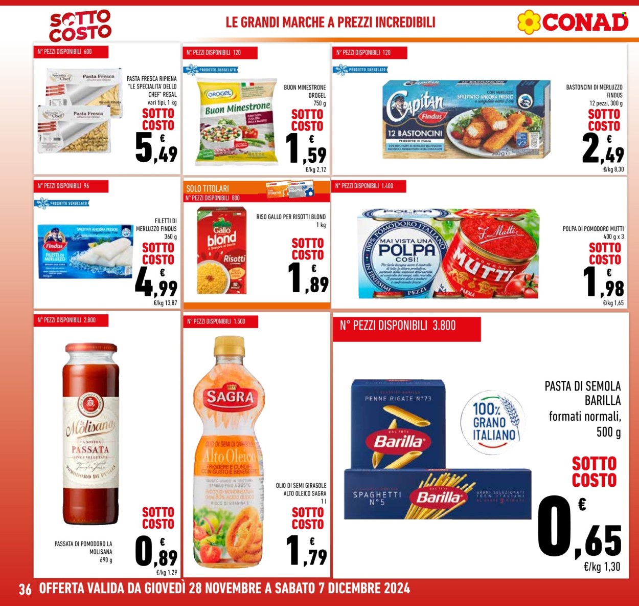 Volantino Conad - 28/11/2024 - 7/12/2024. Pagina 36