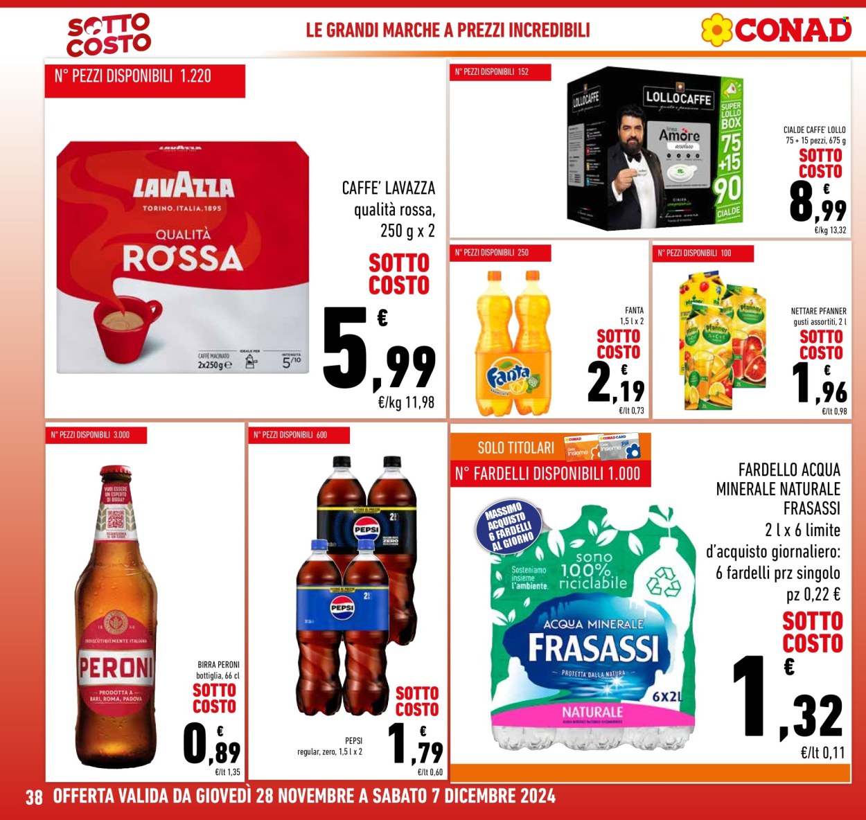Volantino Conad - 28/11/2024 - 7/12/2024. Pagina 38