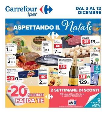 Volantino Carrefour - 3/12/2024 - 12/12/2024.