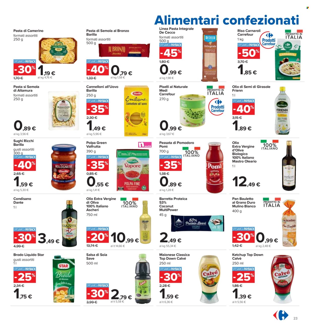 Volantino Carrefour - 3/12/2024 - 12/12/2024. Pagina 23