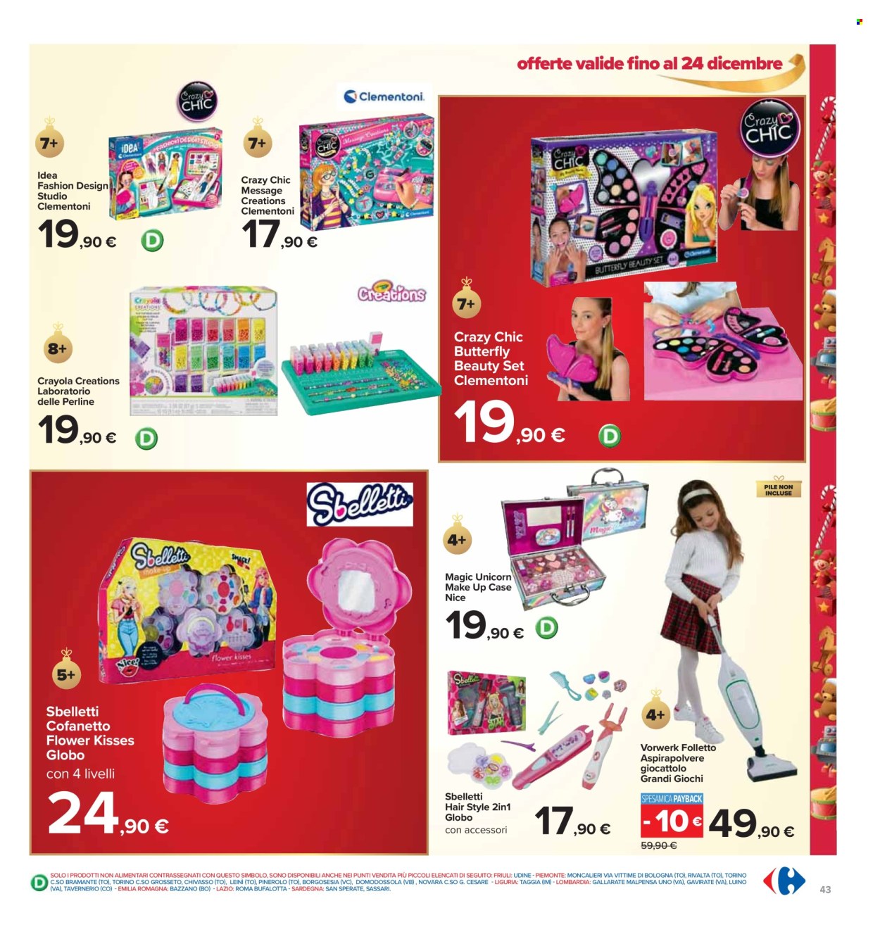 Volantino Carrefour - 3/12/2024 - 12/12/2024. Pagina 43