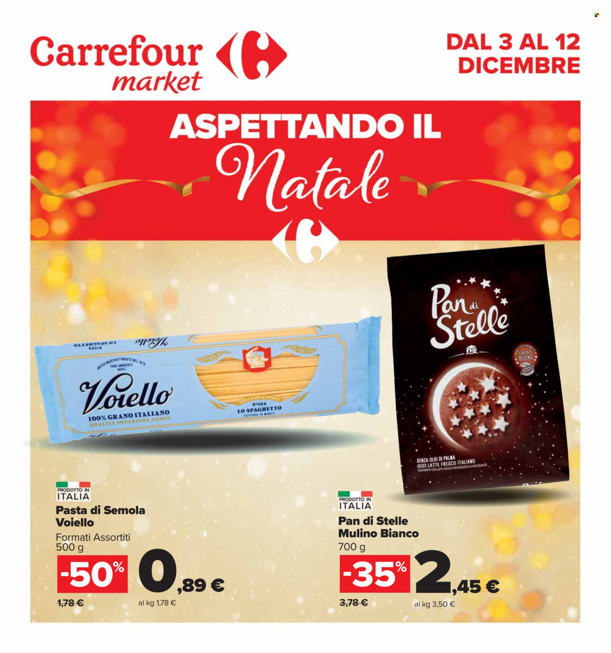Volantino Carrefour - 3/12/2024 - 12/12/2024. Pagina 1