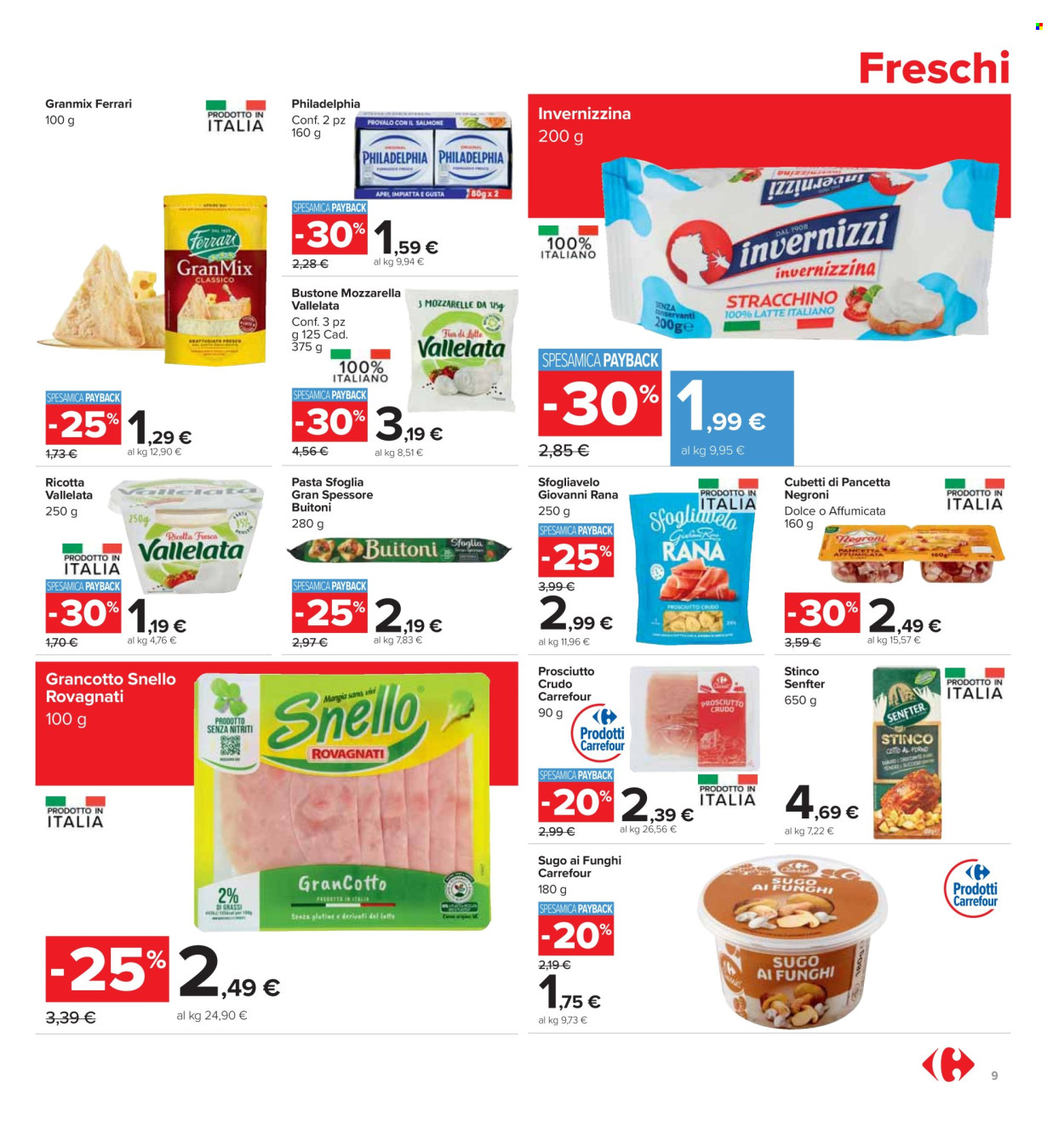 Leták Carrefour - 3.12.2024 - 12.12.2024. Strana 9