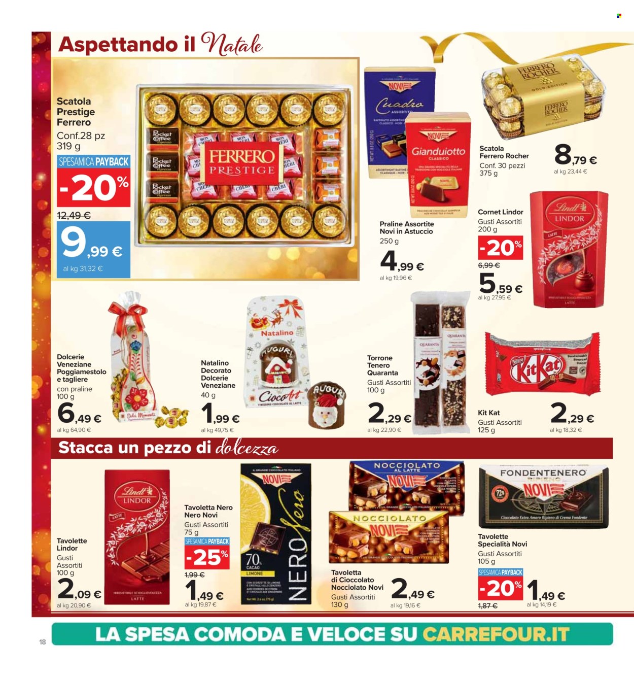 Leták Carrefour - 3.12.2024 - 12.12.2024. Strana 18