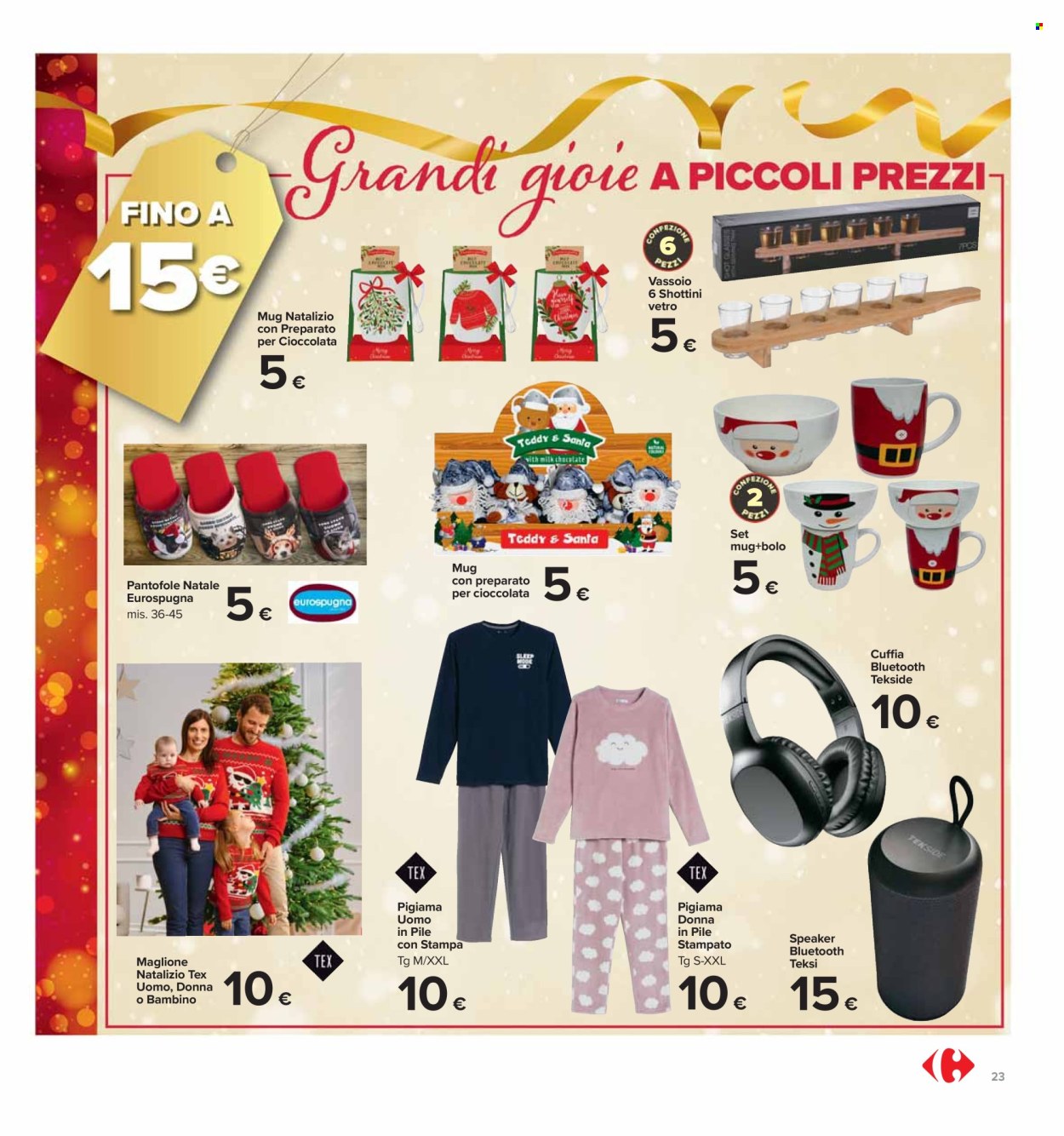 Volantino Carrefour - 3/12/2024 - 12/12/2024. Pagina 23