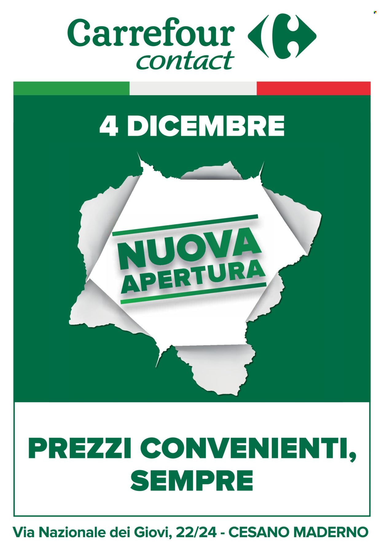 Leták Carrefour - 4.12.2024 - 11.12.2024. Strana 1