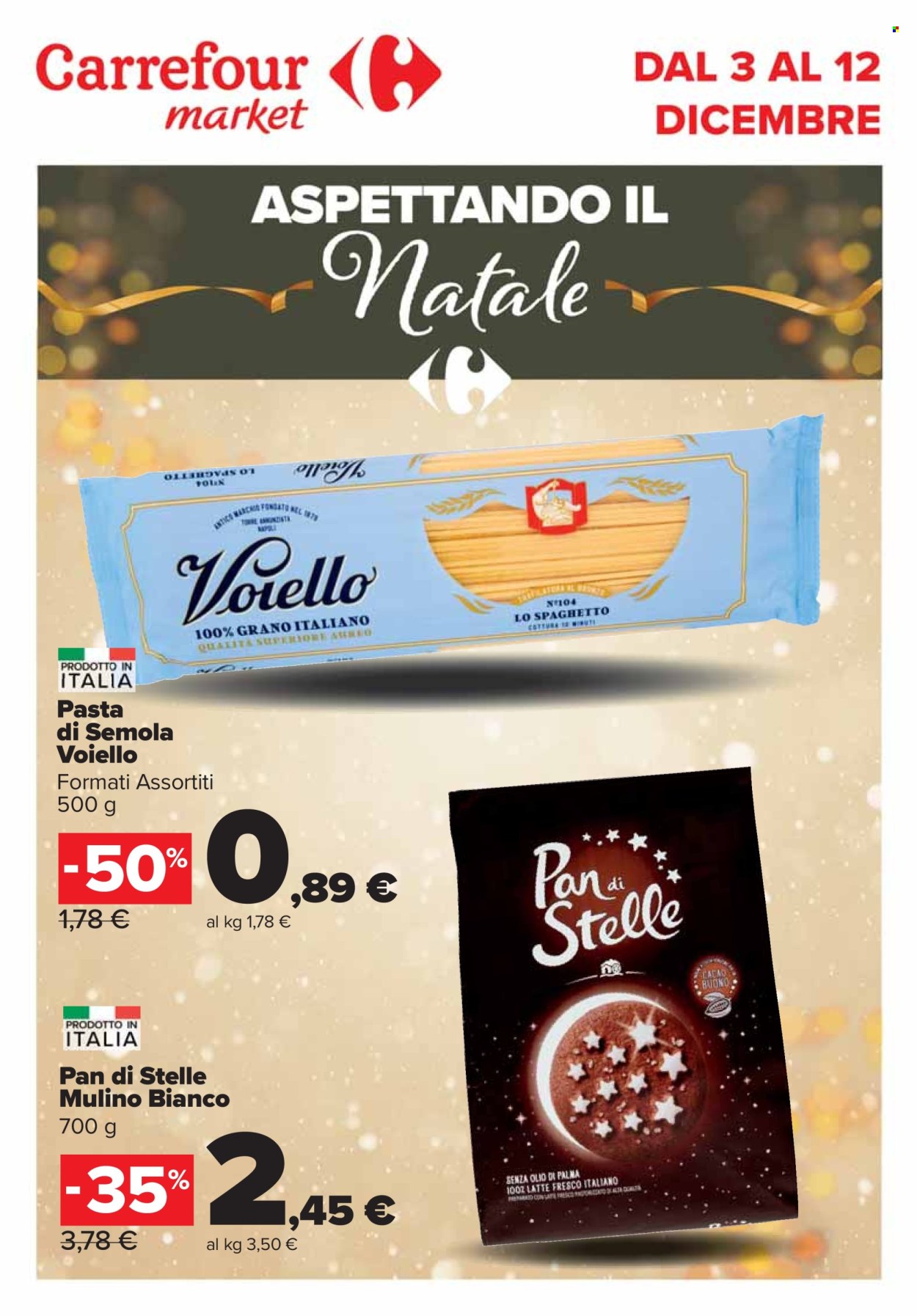 Volantino Carrefour - 3/12/2024 - 12/12/2024. Pagina 1