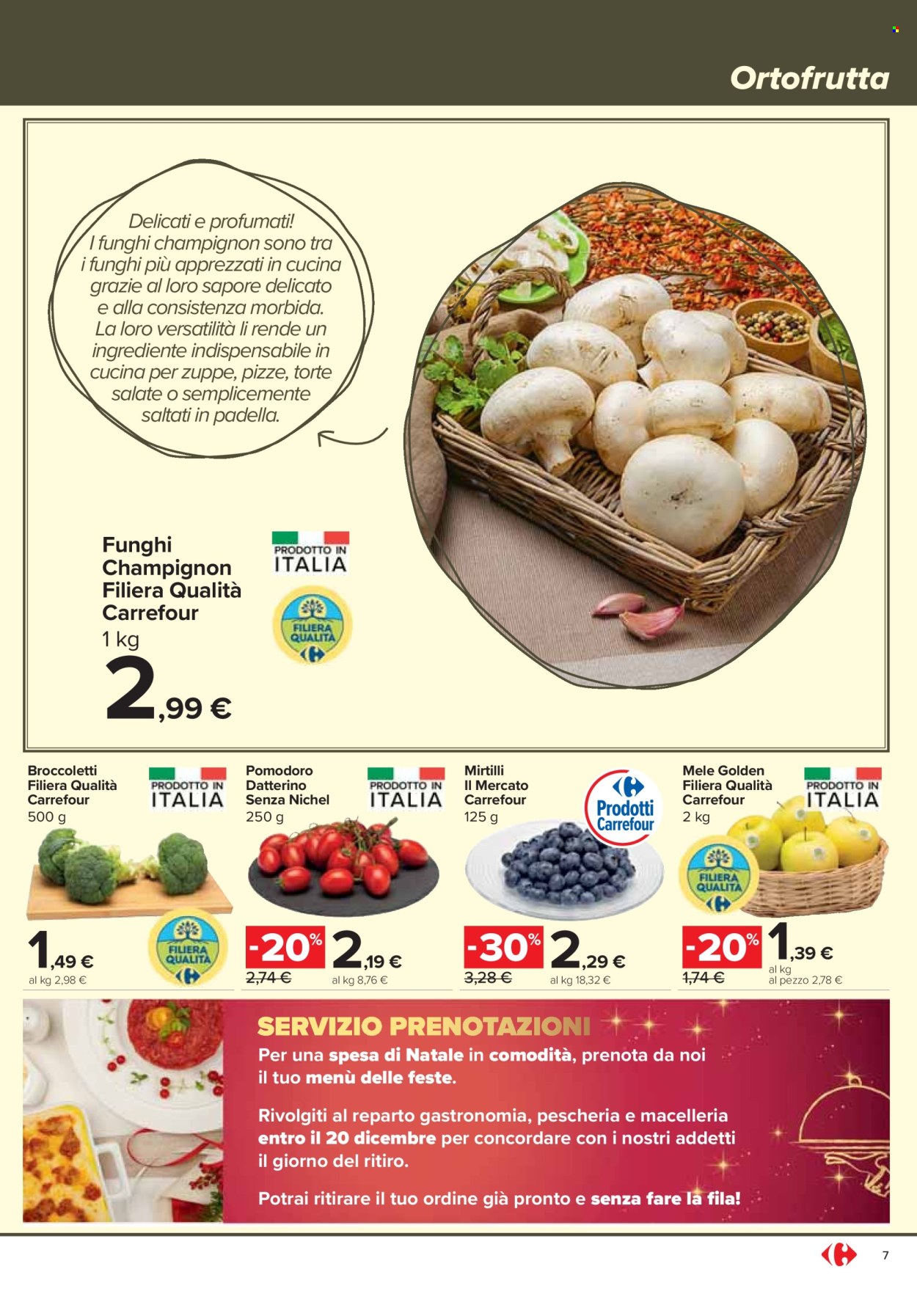 Leták Carrefour - 3.12.2024 - 12.12.2024. Strana 7