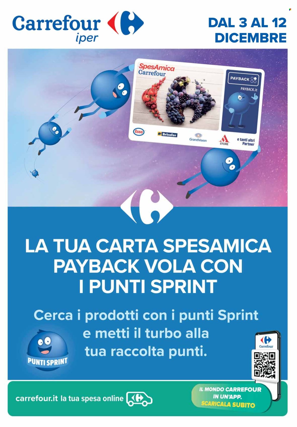 Volantino Carrefour - 3/12/2024 - 12/12/2024. Pagina 1