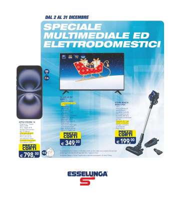 Volantino Esselunga - 2/12/2024 - 31/12/2024.