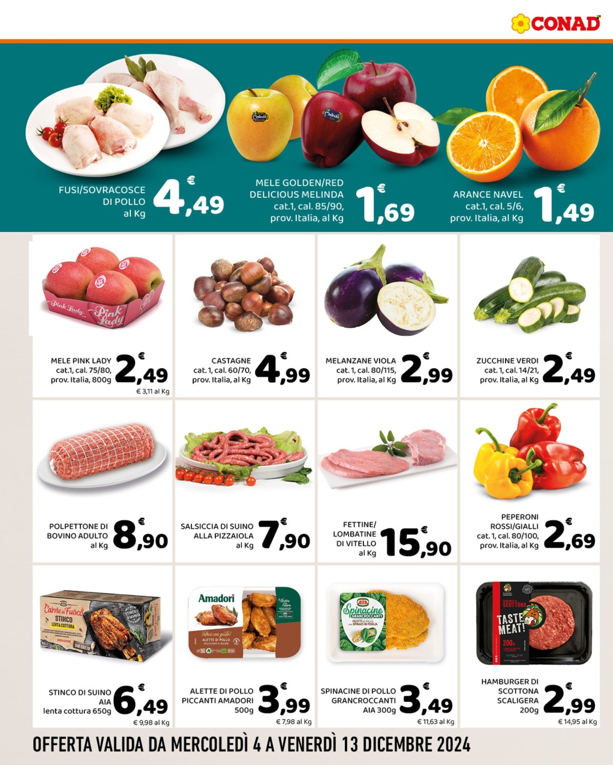 Leták Conad - 4.12.2024 - 13.12.2024. Strana 4
