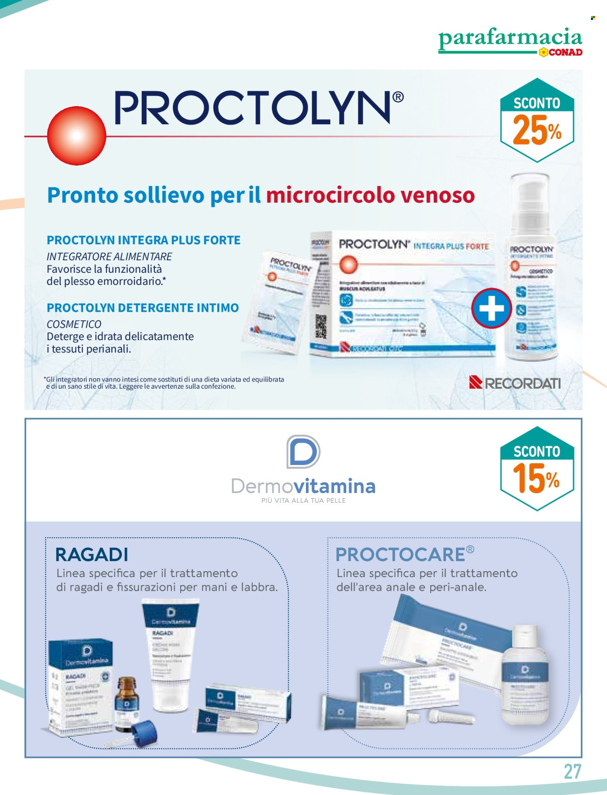 Volantino Conad - 3/12/2024 - 6/1/2025. Pagina 27