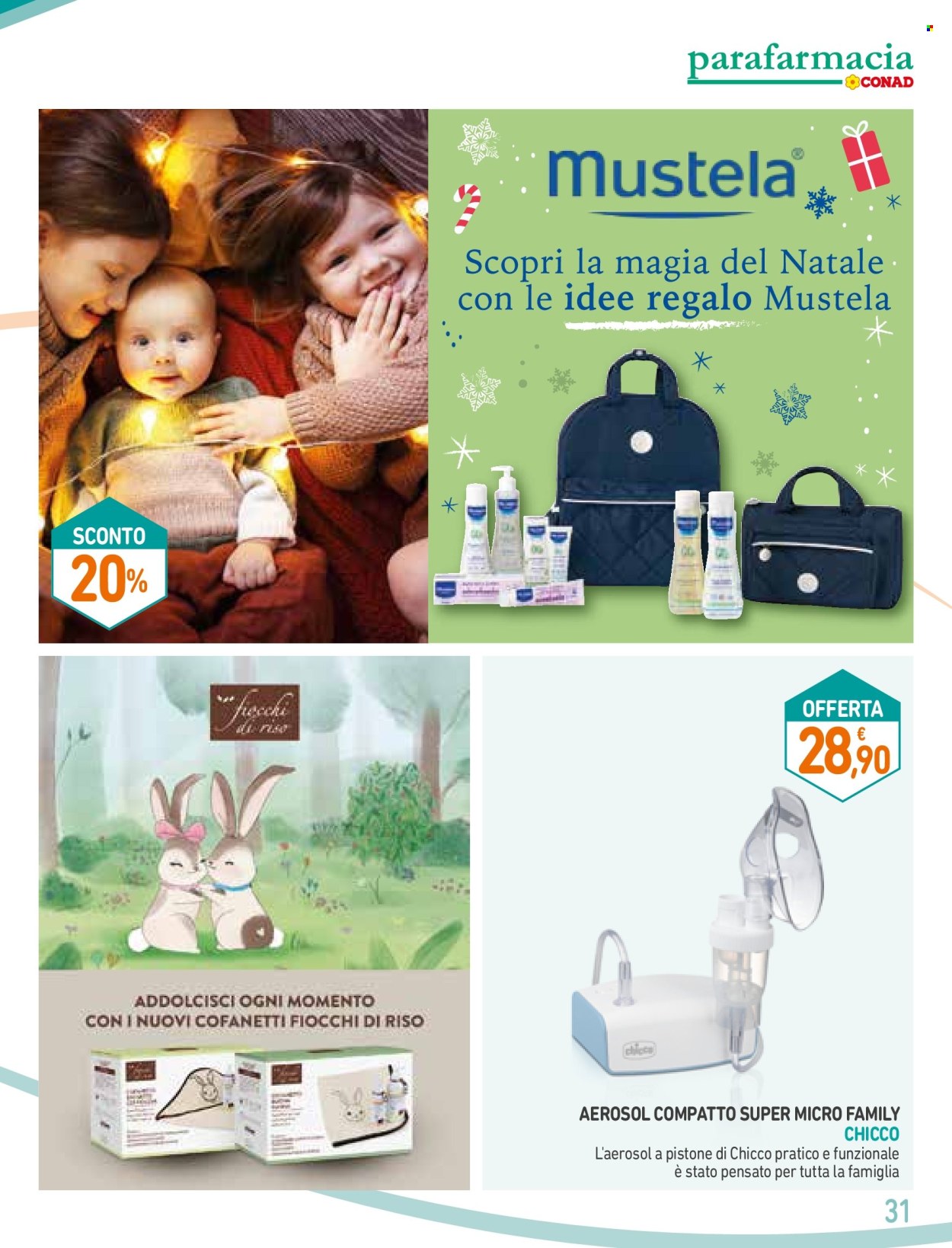 Volantino Conad - 3/12/2024 - 6/1/2025. Pagina 31