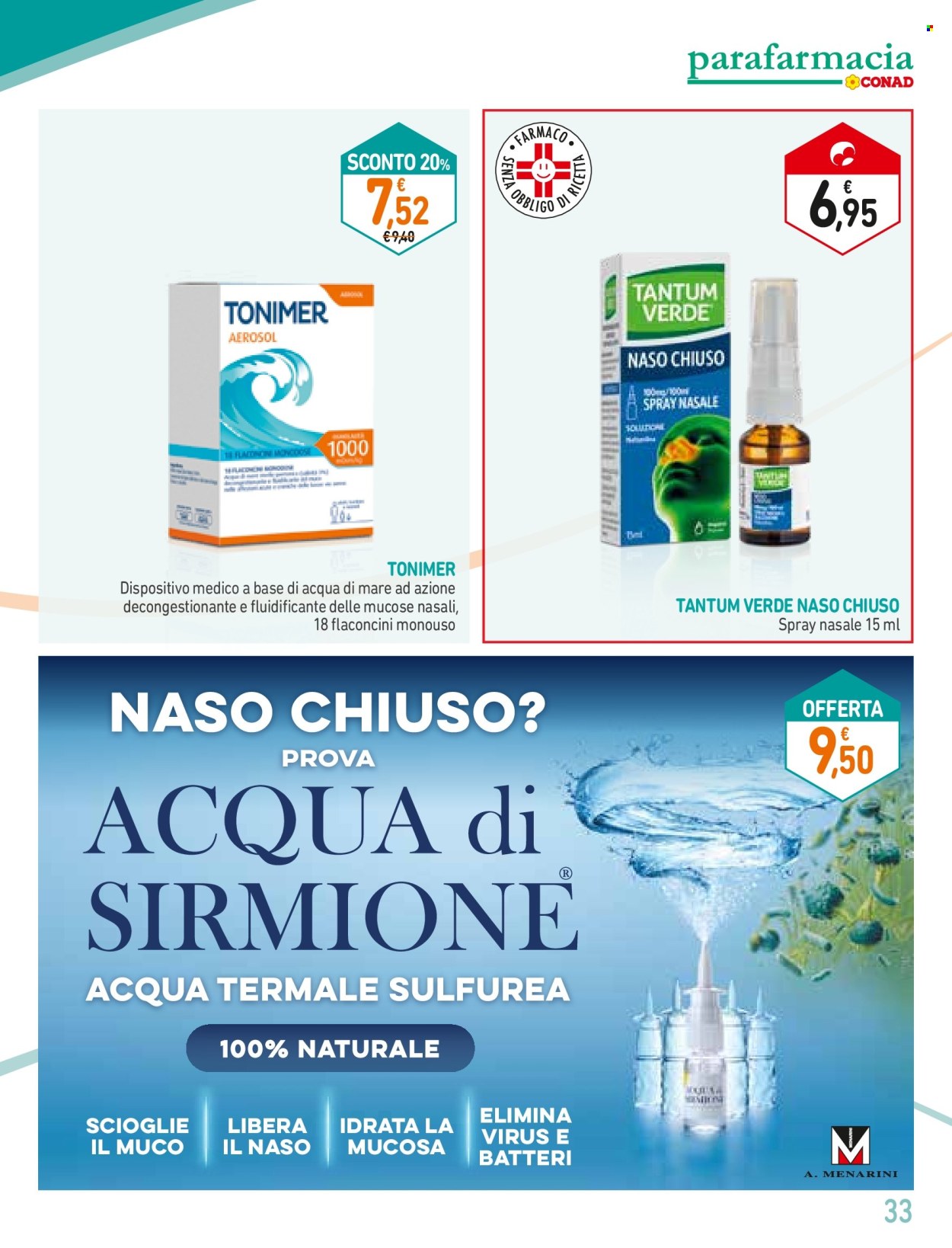 Volantino Conad - 3/12/2024 - 6/1/2025. Pagina 33