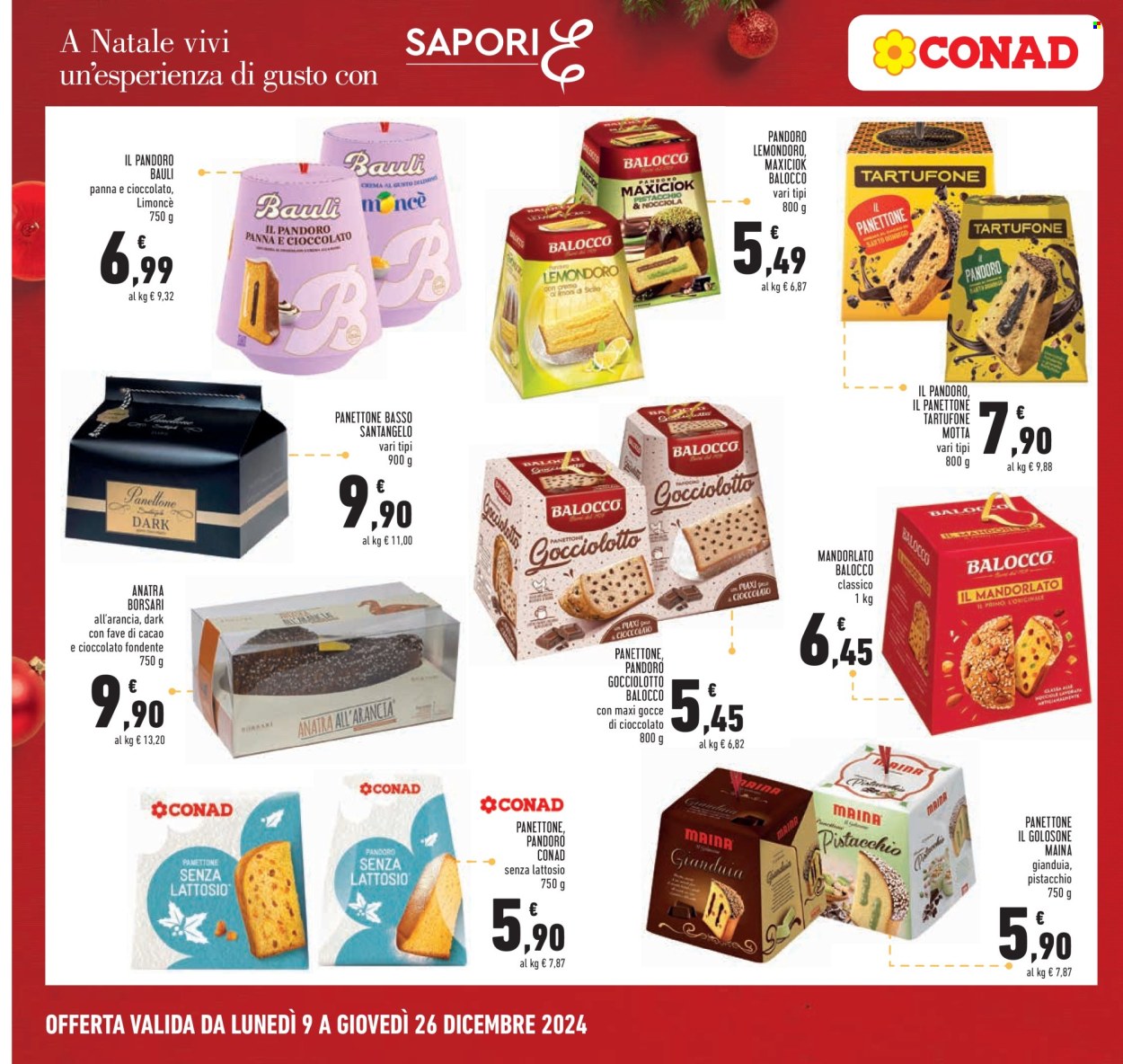Leták Conad - 9.12.2024 - 26.12.2024. Strana 2