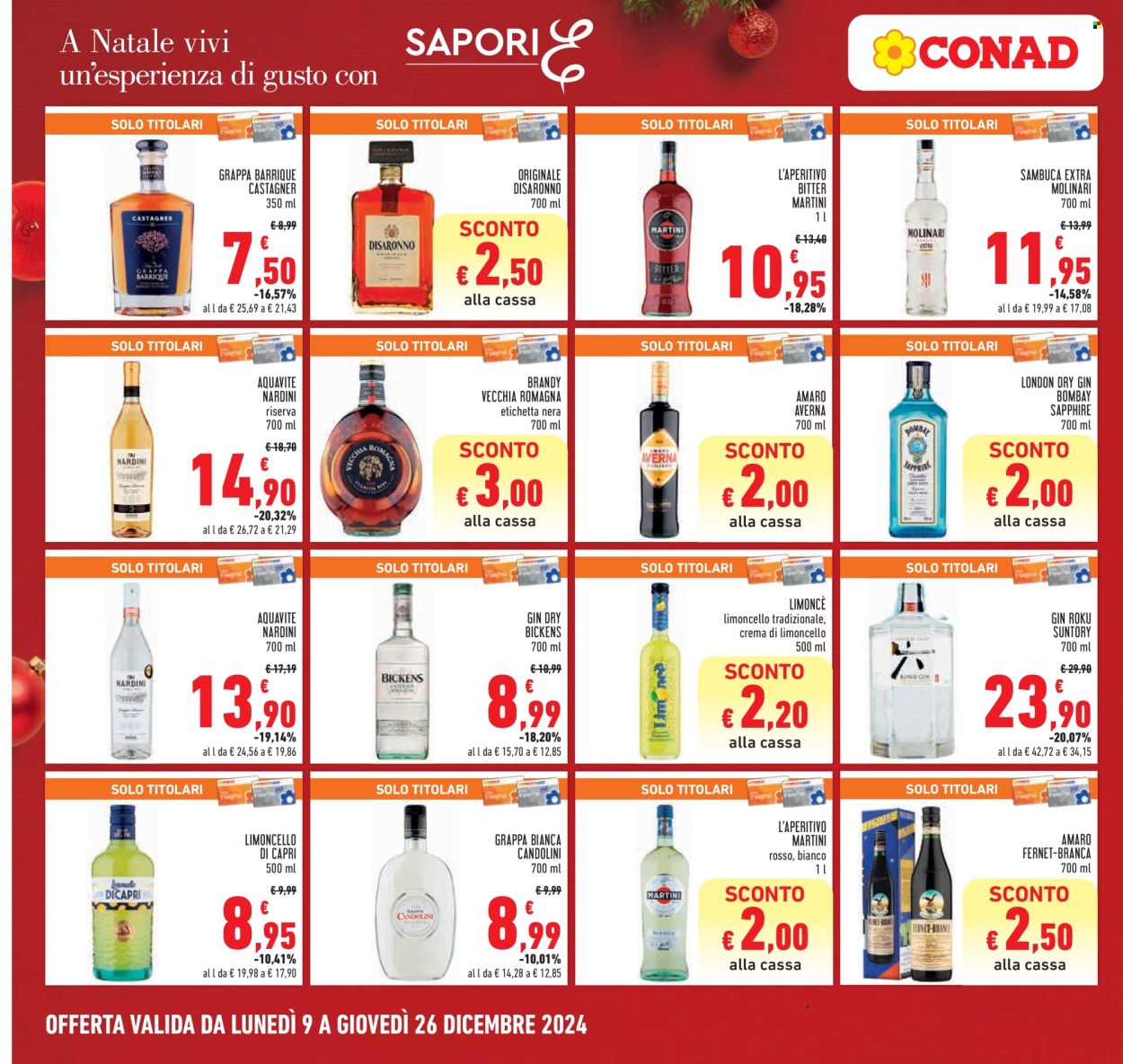Volantino Conad - 9/12/2024 - 26/12/2024. Pagina 6