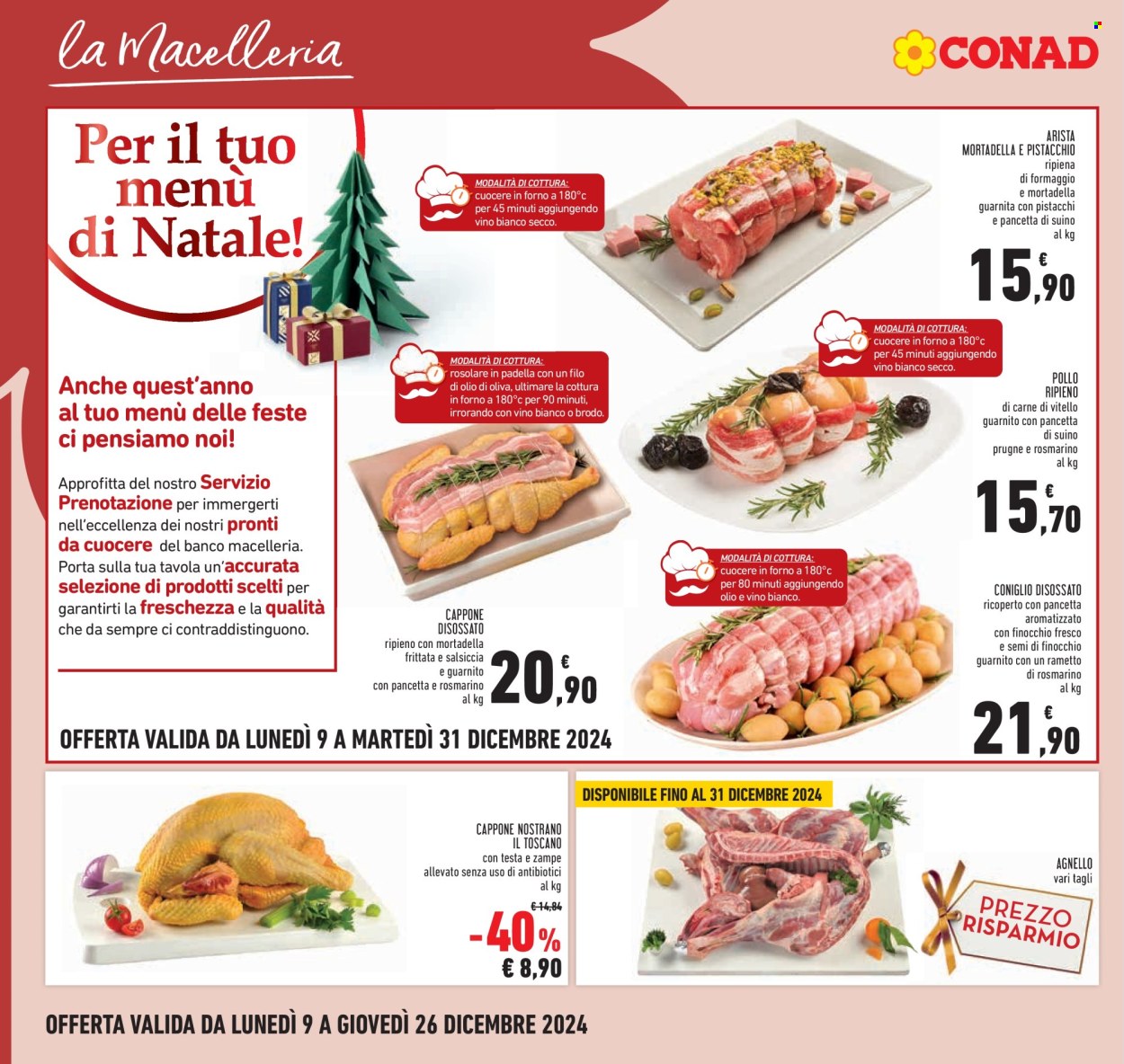 Volantino Conad - 9/12/2024 - 26/12/2024. Pagina 10