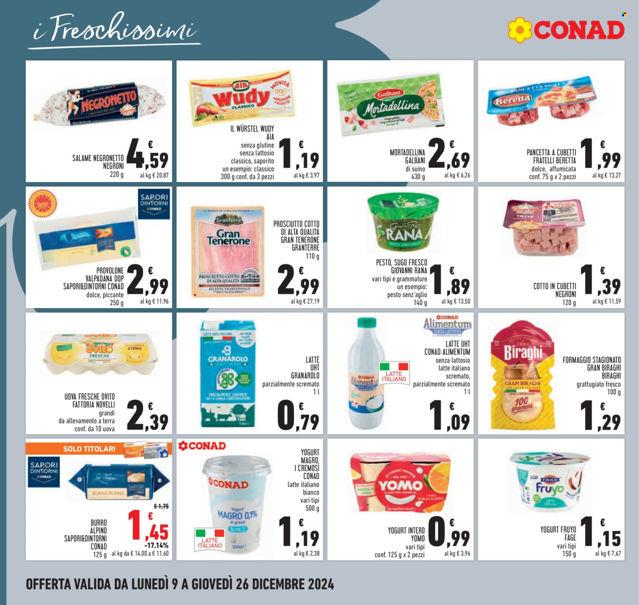 Volantino Conad - 9/12/2024 - 26/12/2024. Pagina 16