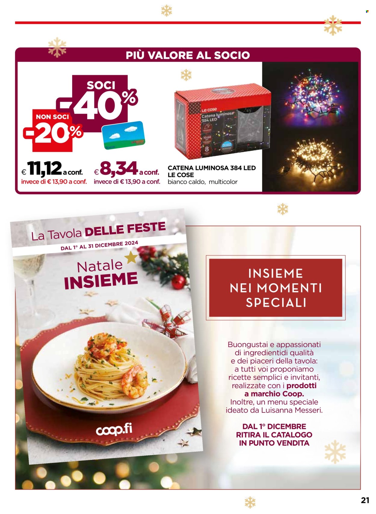 Leták Coop - 1.12.2024 - 10.12.2024. Strana 21