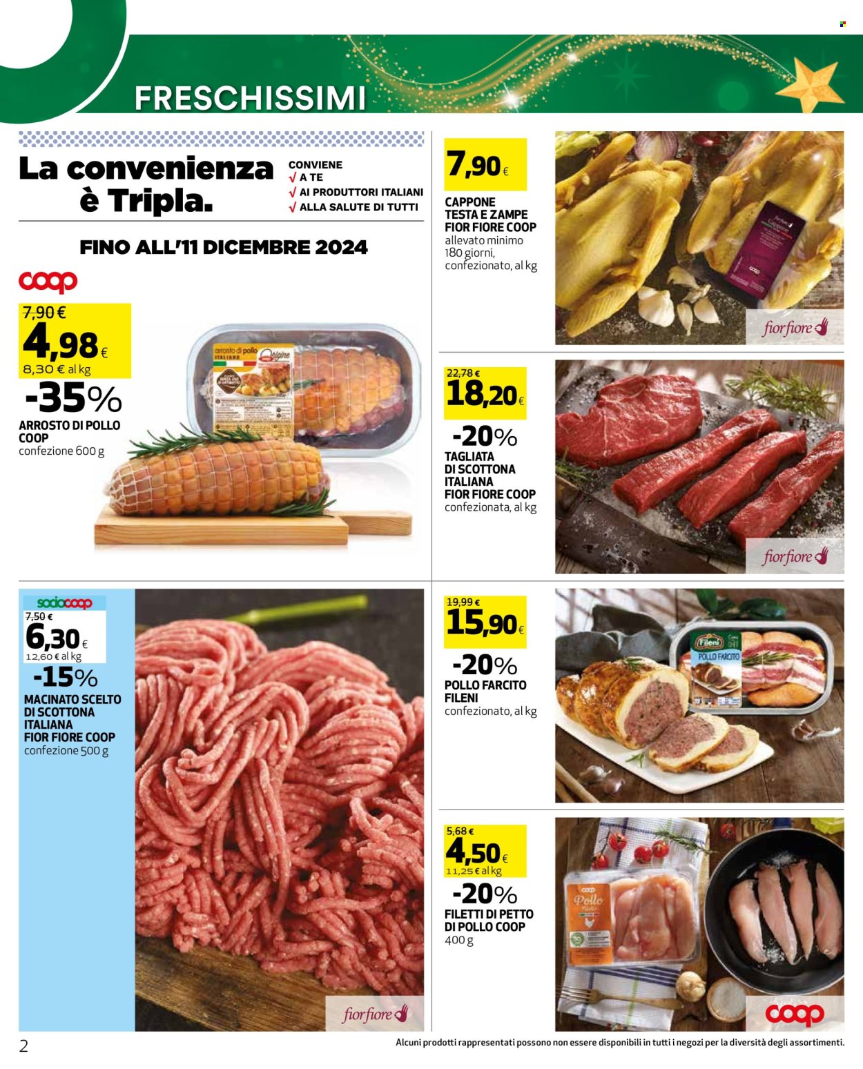 Leták Coop - 2.12.2024 - 11.12.2024. Strana 2