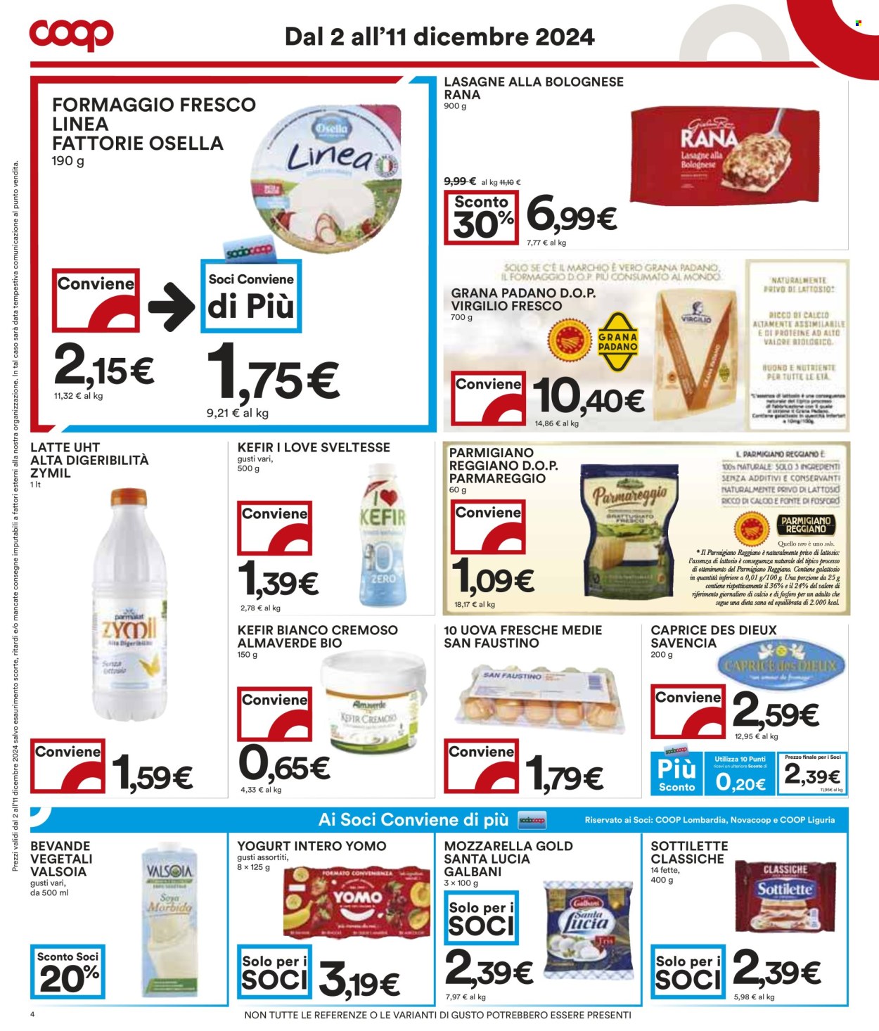 Leták Coop - 2.12.2024 - 11.12.2024. Strana 4