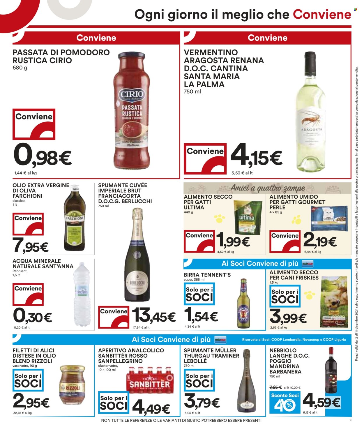 Leták Coop - 2.12.2024 - 11.12.2024. Strana 9
