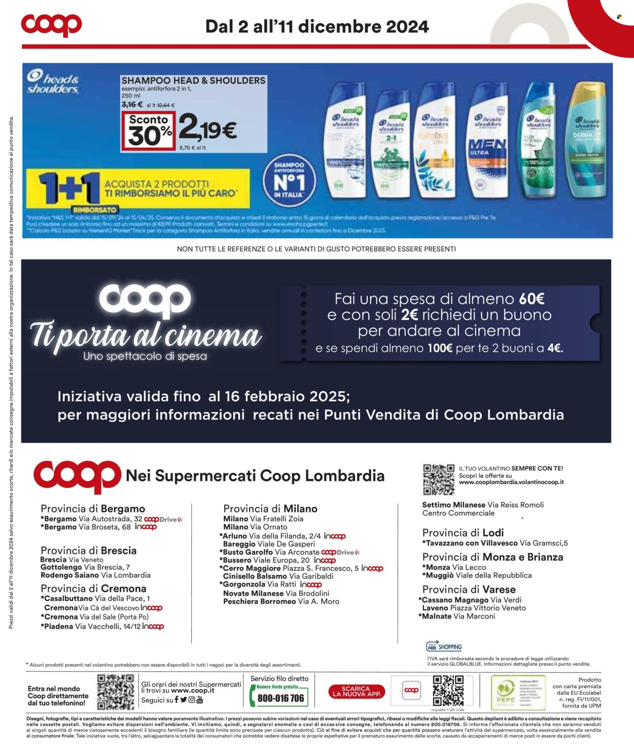Leták Coop - 2.12.2024 - 11.12.2024. Strana 16