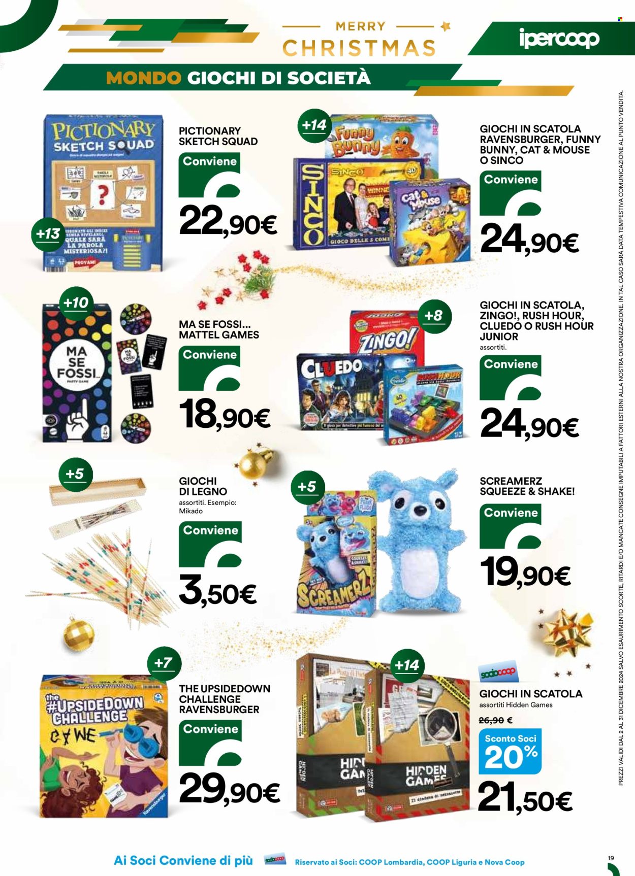 Leták Coop - 2.12.2024 - 31.12.2024. Strana 19