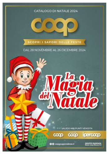 Volantino Coop - 28/11/2024 - 26/12/2024.