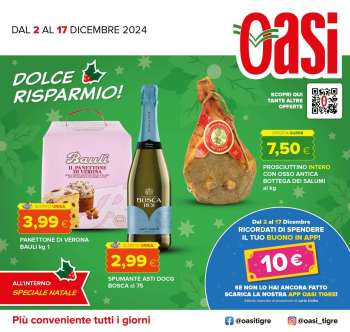 Volantino Oasi - 2/12/2024 - 17/12/2024.