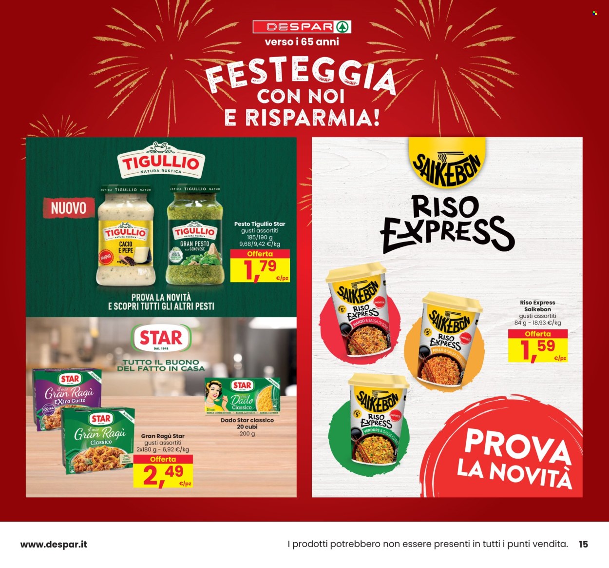Volantino Despar - 1/12/2024 - 31/12/2024. Pagina 15