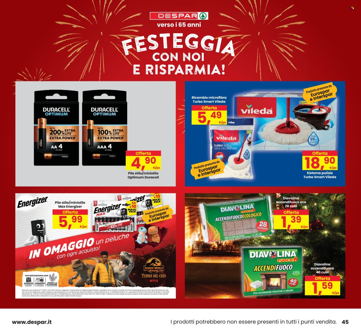 Volantino Despar - 1/12/2024 - 31/12/2024. Pagina 45