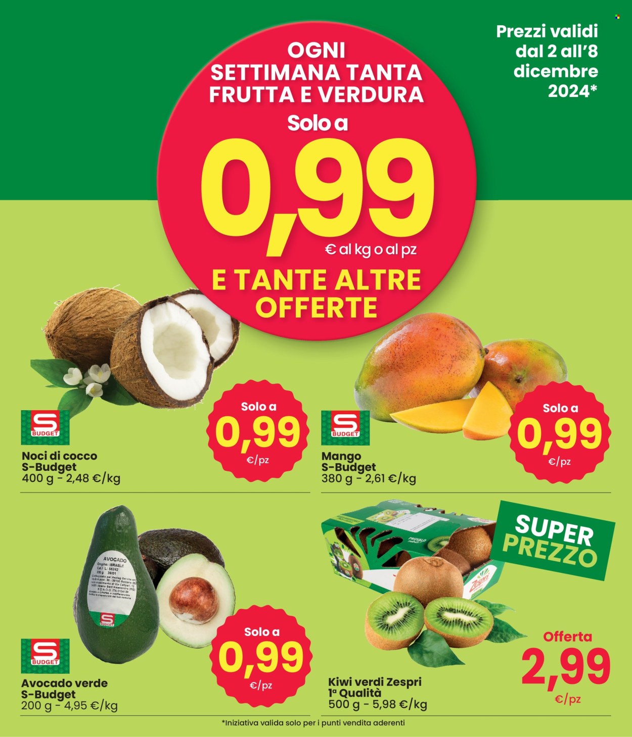 Volantino Eurospar - 2/12/2024 - 8/12/2024. Pagina 3
