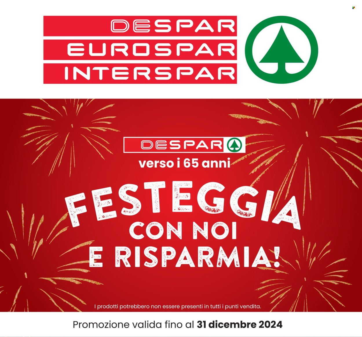 Volantino Eurospar - 1/12/2024 - 31/12/2024. Pagina 1