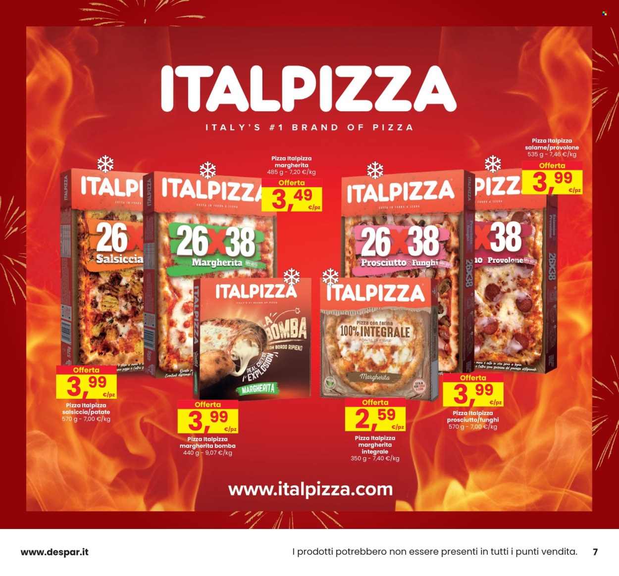 Volantino Eurospar - 1/12/2024 - 31/12/2024. Pagina 7